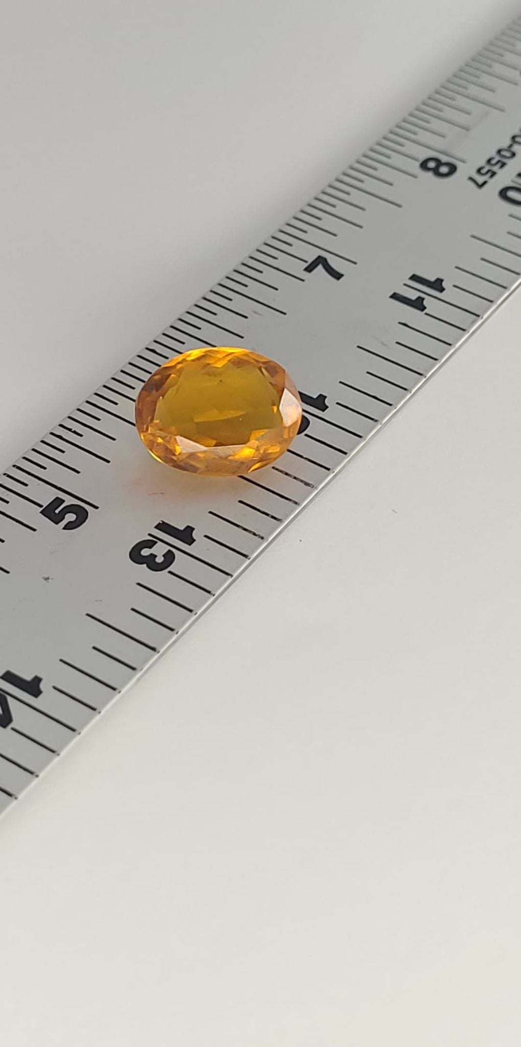 Faceted Gemstones, Orange Topaz, Jewelry grade