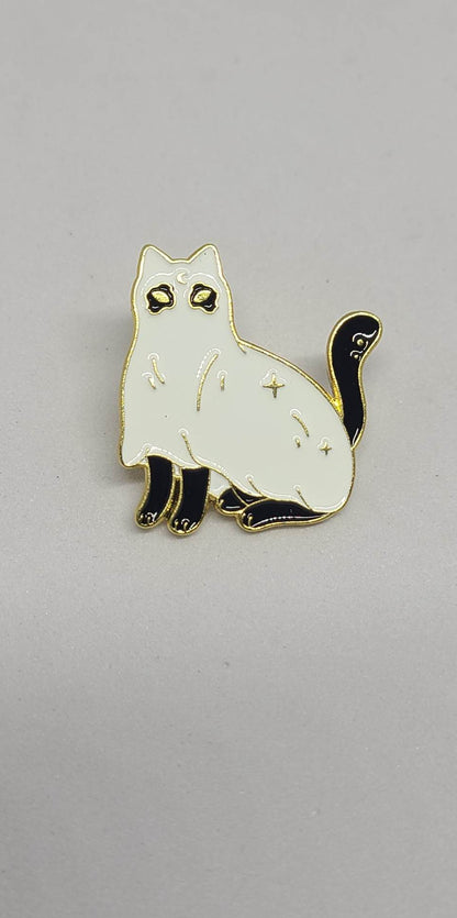 Enameled Pins - Collection of Black Cats