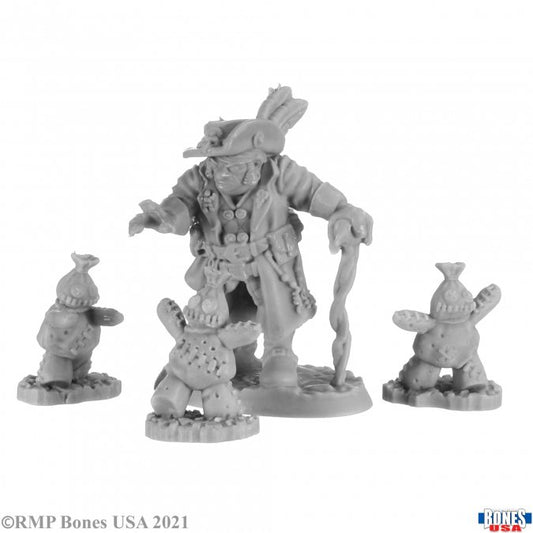 Reaper Miniatures Bones - HAWTHORNE KRABBE AND POPPETS