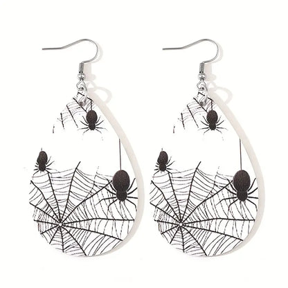 Gothic Teardrop Dangle Earrings