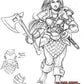 Reaper Miniatures Dark Heaven Legends - IRIS, FEMALE GNOME (Metal Mini)
