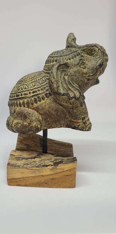 Animal Figurine, Elephant with Upraised Trunk Indian