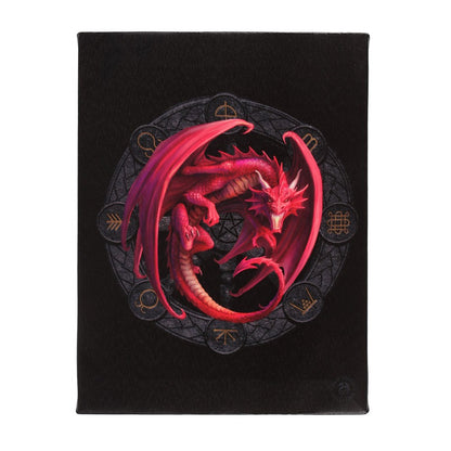 Frame Art - Seasons Dragon Canvas 7.5" X 0.5" X 9.8"