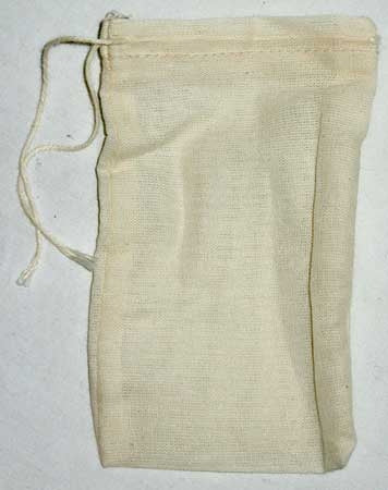 Bag, Cotton Infuser Bag 3"x 5"