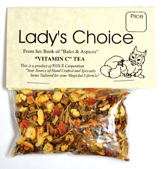 Lady's Choice - Vitamin C Tea Herbal Tea (5+ cups) per package!