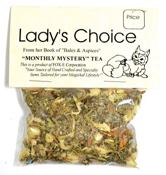 Lady's Choice - Monthly Mystery Tea Herbal Tea (5+ cups) per package!