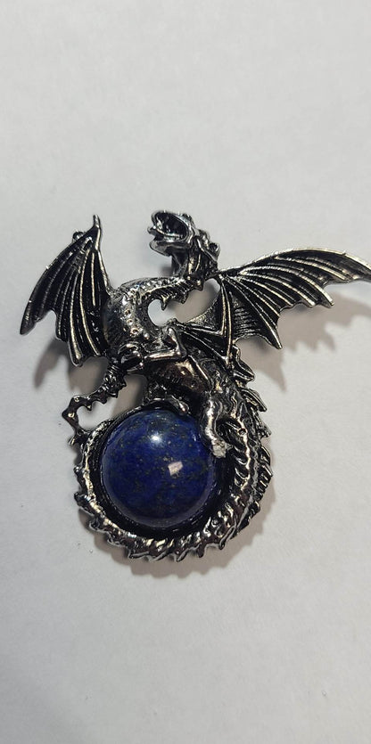 Necklace, Dragon on a Gemstone