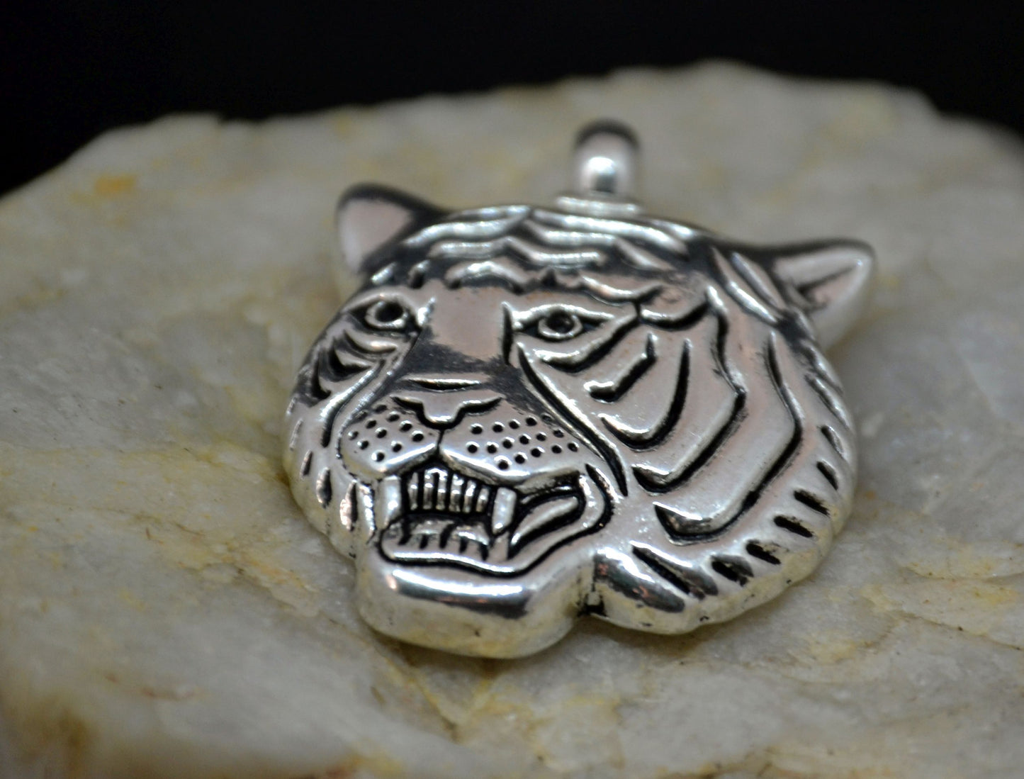 Necklace, Tiger head