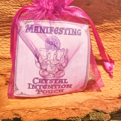 Crystal Intention Pouch, Manifesting