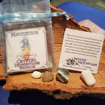 Crystal Intention Pouch, Meditation