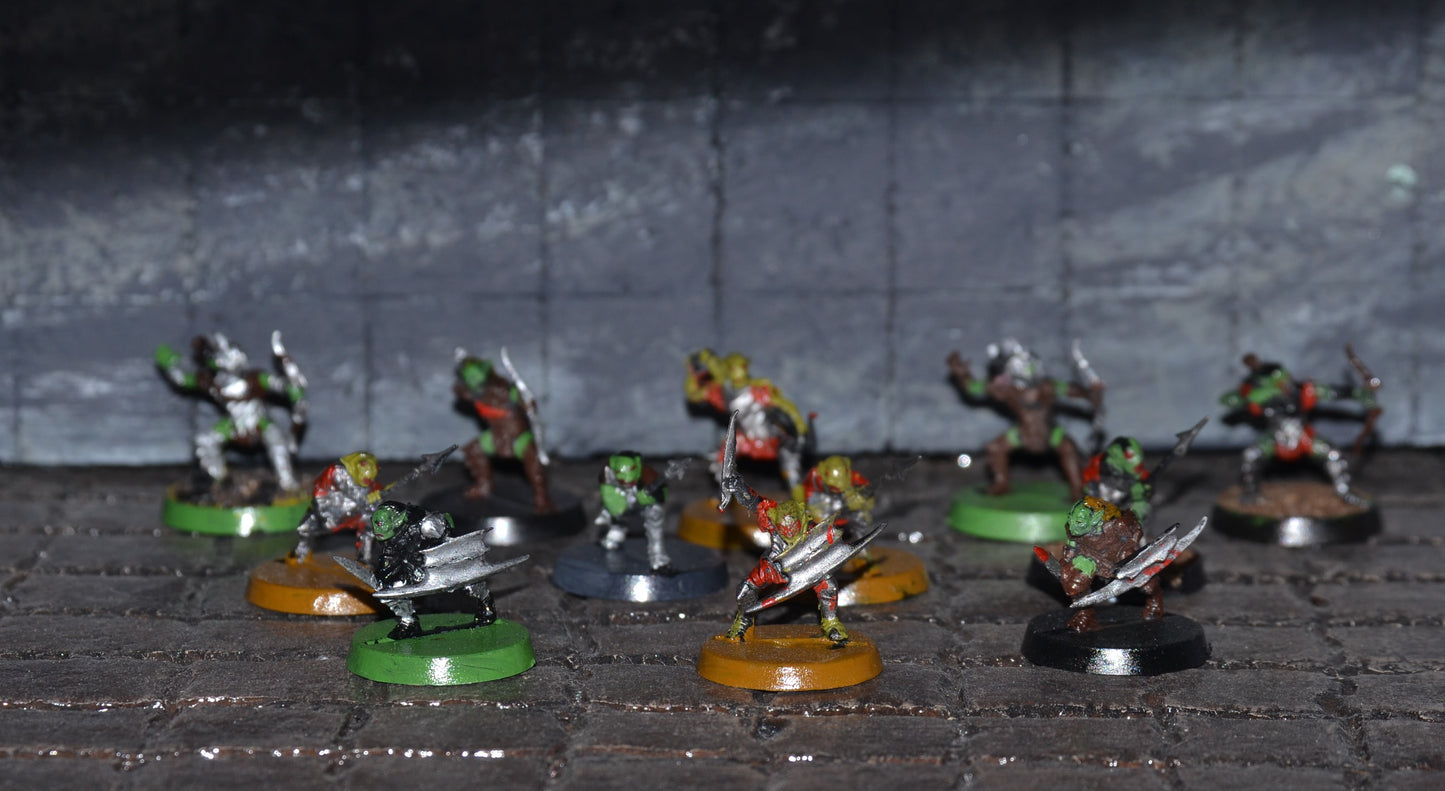 Monster Miniature - Goblins of Moria in Middle Earth LOTR, Tolkien