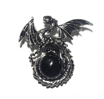 Necklace, Dragon on a Gemstone