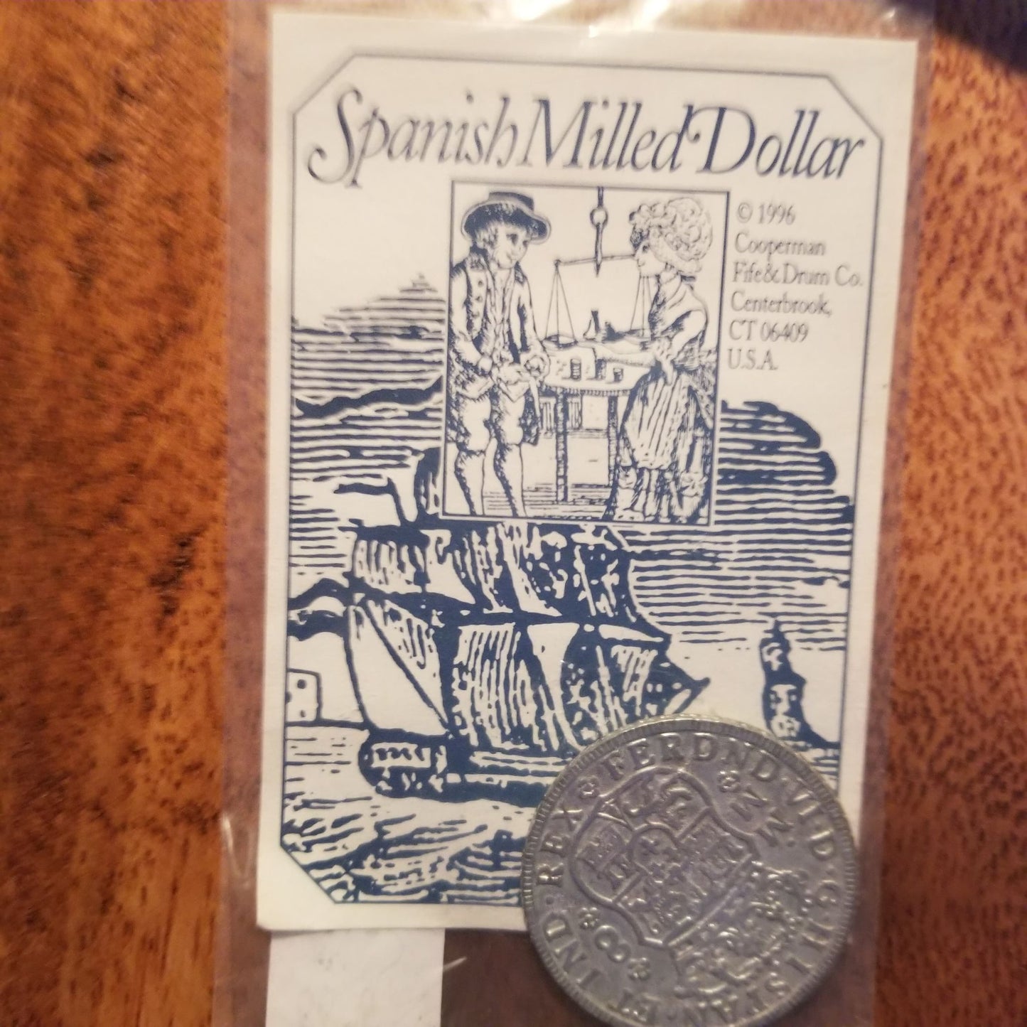 Spanish Milled Dollar - replica