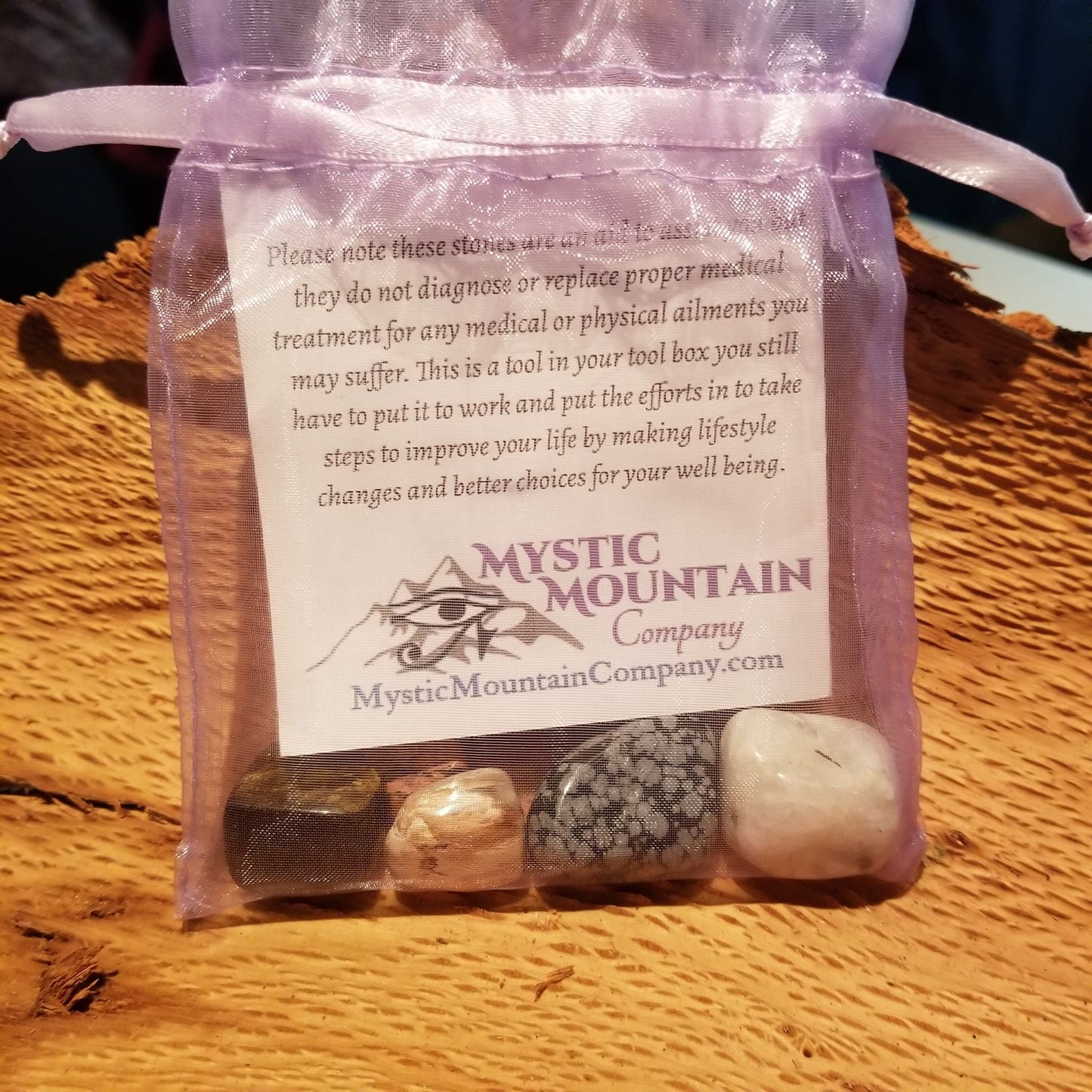 Crystal Intention Pouch, Peace & Harmony