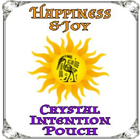 Crystal Intention Pouch, Happiness and Joy