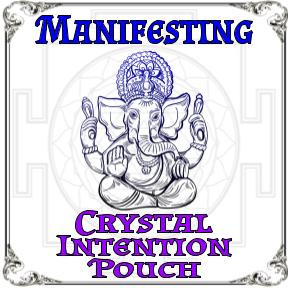 Crystal Intention Pouch, Manifesting