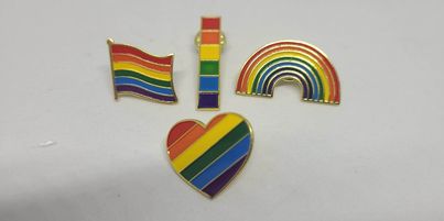 Enameled Pins - Pride LGBTQ+