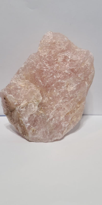 Specimen, Rose Quartz rough Large One of a kind