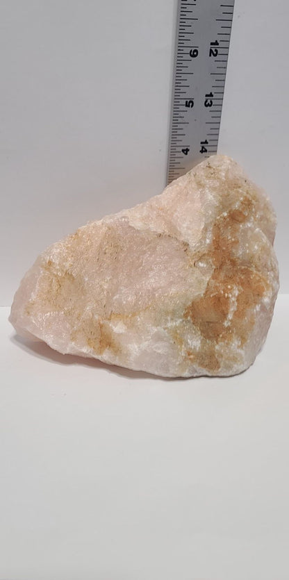 Specimen, Rose Quartz rough Large One of a kind