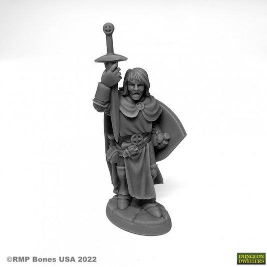 Reaper Miniatures Bones USA: Dungeon Dwellers -SIR DANAREL THE HOLY