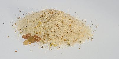 Chakra Tune Up Salt - Sacral Chakra and Reiki Master charged Crystal
