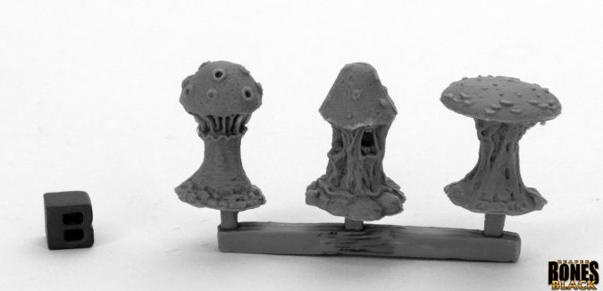 Reaper Miniatures Bones Black - Shrieking Fungi