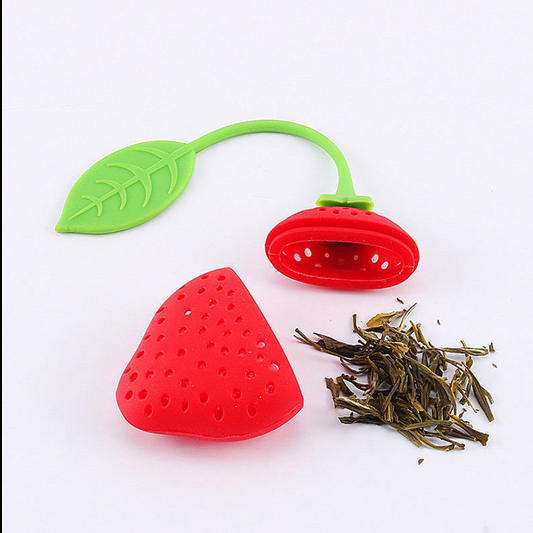 Tea Infuser, Strawberry Silicone