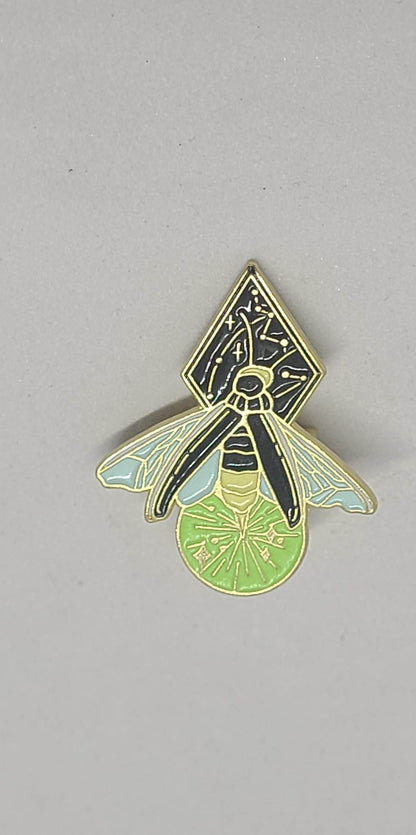 Enameled Pins - Eclipse of Lunar Moths