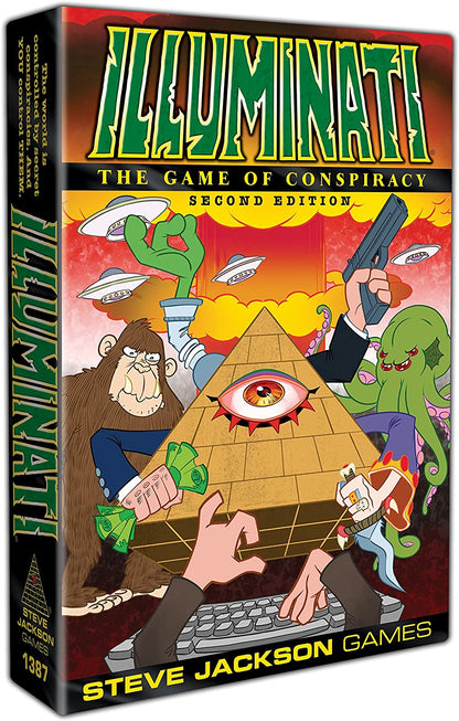 Steve Jackson Games Illuminati 2nd Edition , Brown