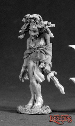 Reaper Miniatures Dark Heaven Legends - THELFOEA, MEDUSA (Metal Mini)