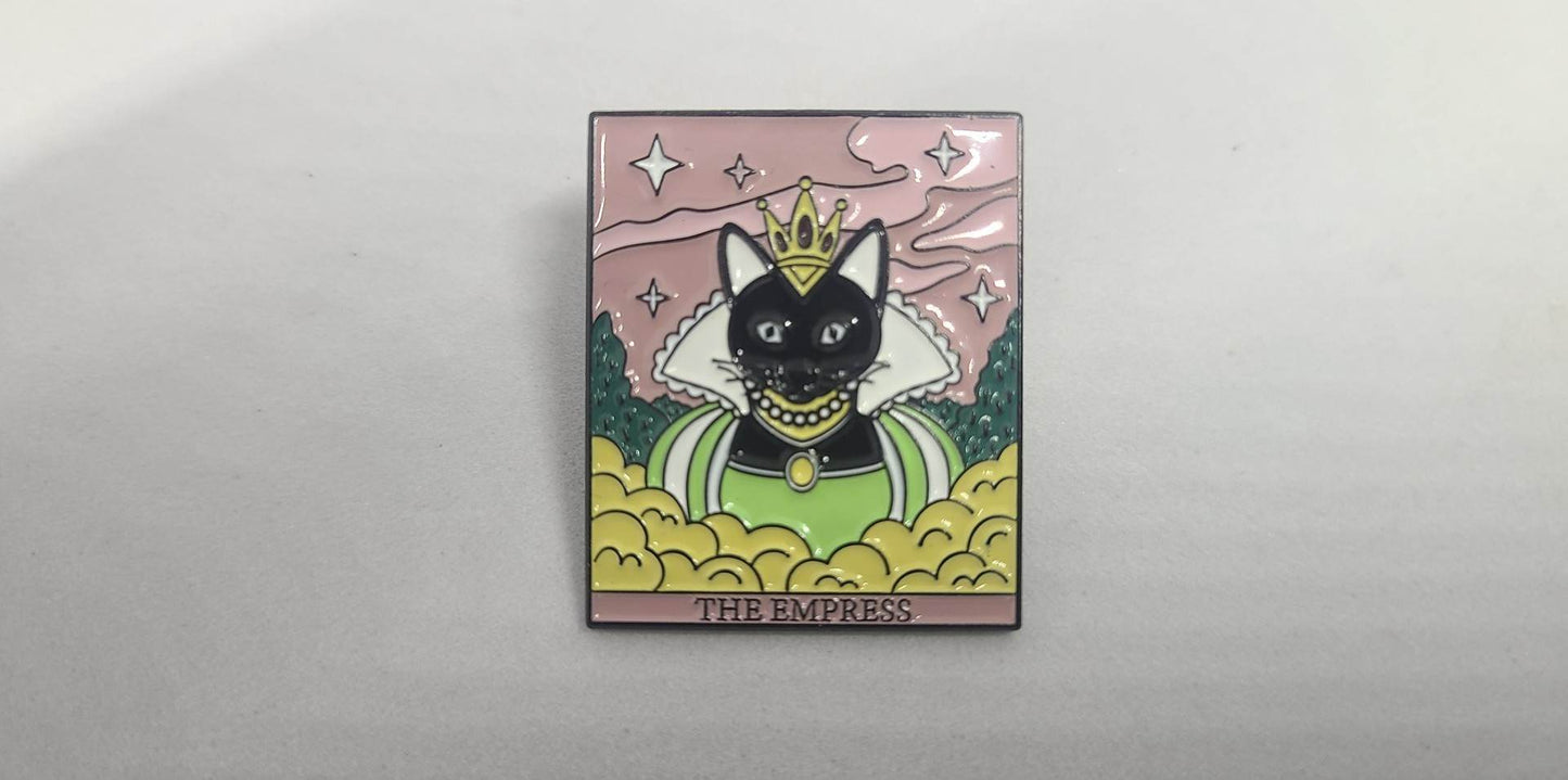 Enameled Pins - Tarot Cats