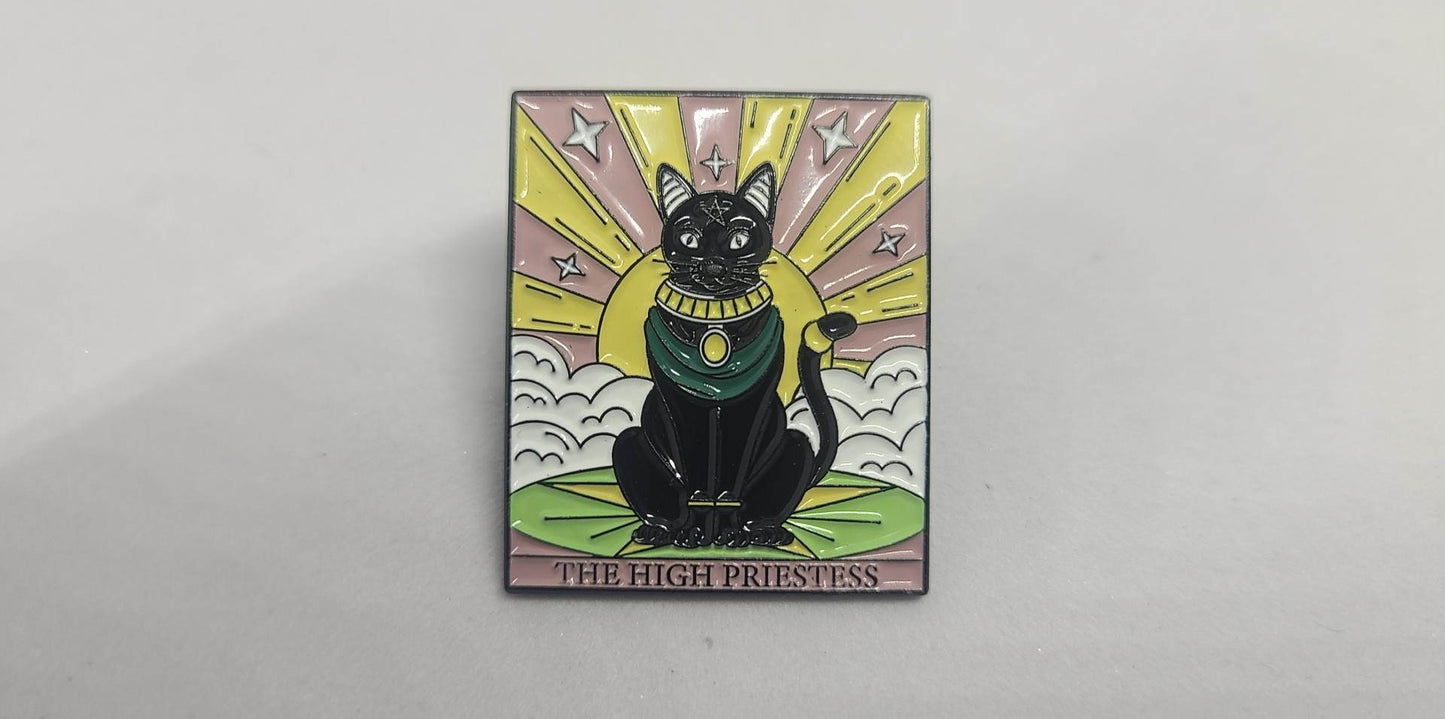 Enameled Pins - Tarot Cats