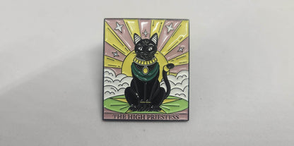 Enameled Pins - Tarot Cats