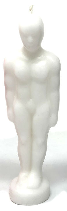 Shaped Candle, Man White