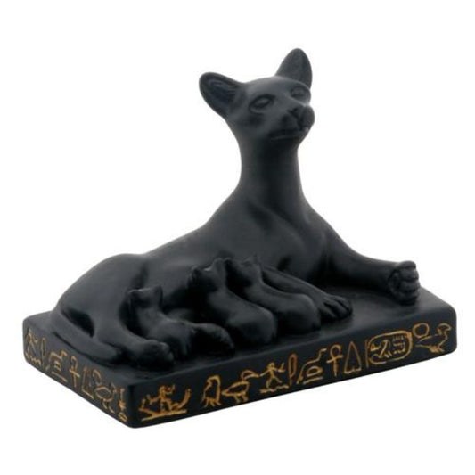 Egyptian Figurine, Mother Cat Bastet
