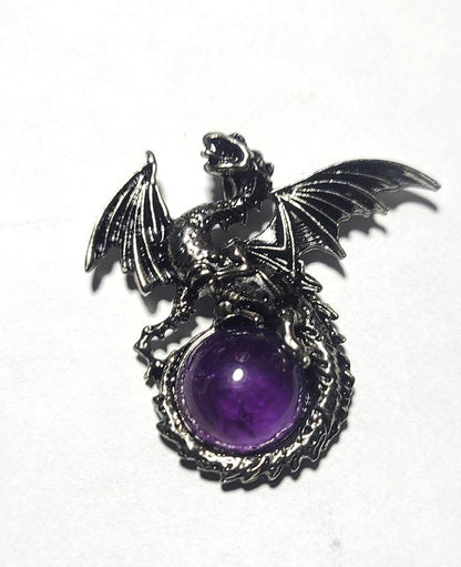 Necklace, Dragon on a Gemstone