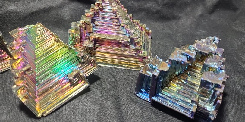 Specimen, Rainbow Bismuth, local grown