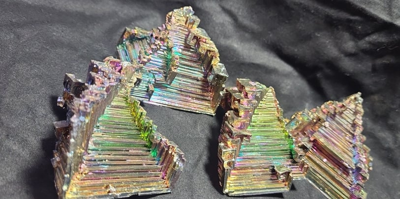 Specimen, Rainbow Bismuth, local grown