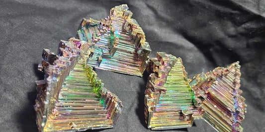 Specimen, Rainbow Bismuth, local grown