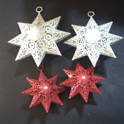 Metal Lace Stars