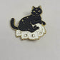 Enameled Pins - Collection of Black Cats