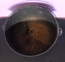 Cast Iron Cauldron