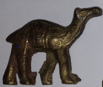 Animal Figurine, Animals and Mythic Beasts Brass Vintage