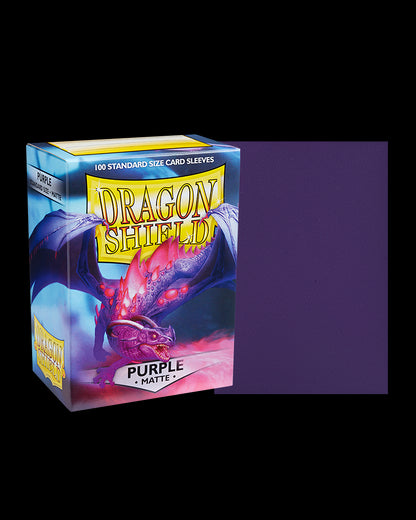 Dragon Shield Matte Standard Size 100ct Card Sleeves (Various Colors)