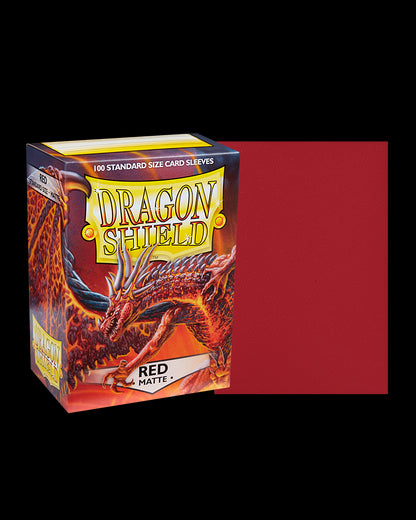 Dragon Shield Matte Standard Size 100ct Card Sleeves (Various Colors)