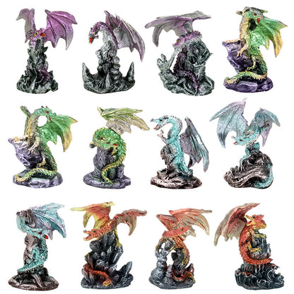 Dragon Figure, Purple Dragon breathing