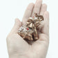 Animal Figurine, Elephant, Feng Shui lucky Rose Gold