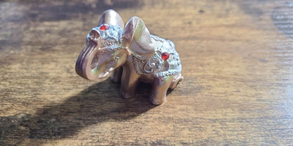 Animal Figurine, Elephant, Feng Shui lucky Rose Gold