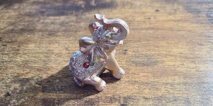 Animal Figurine, Elephant, Feng Shui lucky Rose Gold