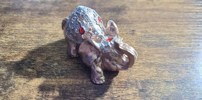 Animal Figurine, Elephant, Feng Shui lucky Rose Gold